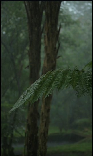 Aerial Forest River Valley Fly-Through